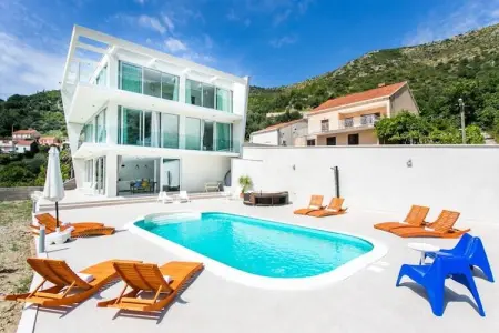 Villa Dupcic - Five-Bedroom Villa with Private Pool and Sea View, Five Bedroom Villa with Private Pool & Sea View - Photo 13