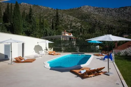 Villa Dupcic - Five-Bedroom Villa with Private Pool and Sea View, Five Bedroom Villa with Private Pool & Sea View - Photo 20