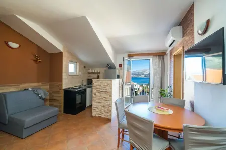 Apartments Senjo - One Bedroom Apartment with Balcony with Sea View (Apartman 1), Apartments Senjo - One Bedroom Apartment with Balcony with Sea View (Apartman 1) - Photo 5