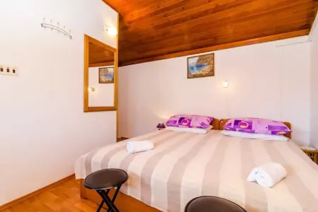 Apartments & Rooms Mihajica- Standard Double or Twin Room with Balcony and Sea View, Apartments & Rooms Mihajica- Standard Double or Twin Room with Balcony and Sea View - Photo 7