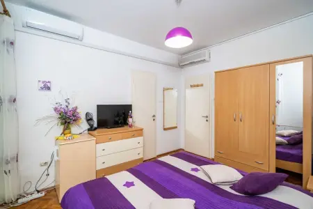 Apartments & Rooms Mara & Petrunjela - Double or Twin Room with Sea View - no. 4, Apartments & Rooms Mara & Petrunjela - Deluxe Double Room with Sea View - Photo 6