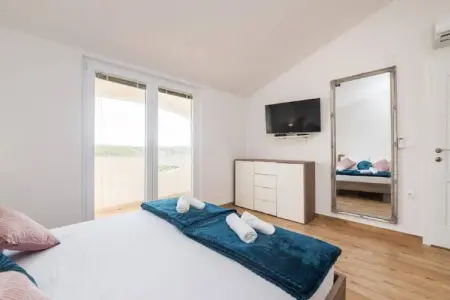 Apartments Mistral - Three Bedroom Apartment with Balcony and Shared Swimming Pool A2, Apartments Mistral - Three Bedroom Apartment with Balcony and Shared Pool - Photo 12