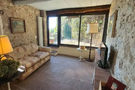 Borgo Bucatra Tramonto, Maison en pierre à Chiatri avec vue sur lac - Photo 10