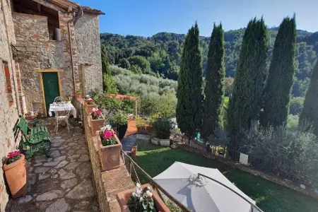 Borgo Bucatra Tramonto, Maison en pierre à Chiatri avec vue sur lac - Photo 26