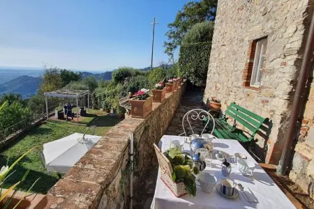 Borgo Bucatra Tramonto, Maison en pierre à Chiatri avec vue sur lac - Photo 28