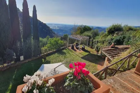 Borgo Bucatra Tramonto, Maison en pierre à Chiatri avec vue sur lac - Photo 30
