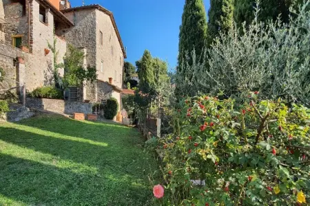 Borgo Bucatra Tramonto, Maison en pierre à Chiatri avec vue sur lac - Photo 31