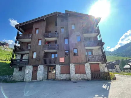 Valmorel: 2 Pièces au Pied des Pistes, Balcon, Cuisine équipée - Photo 11