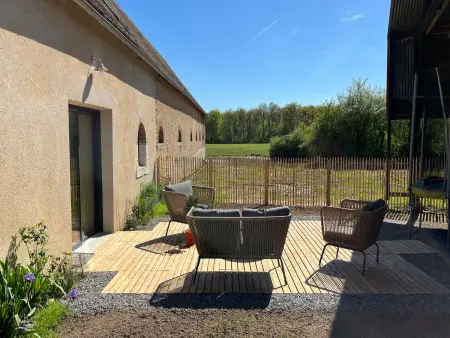Deux maisons berrichonnes avec jardin privatif et cour partagée, idéale pour les groupes - Photo 31