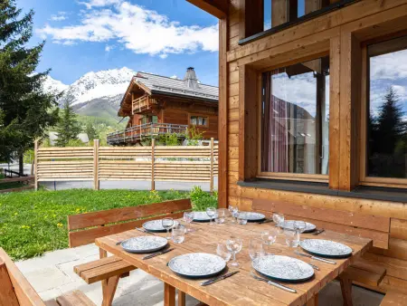 Chalet mitoyen lumineux avec espace bien-être et salle de jeux, Le Monêtier-les-Bains - Photo 5