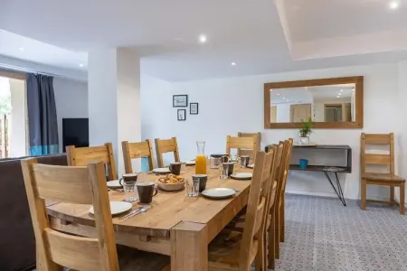 Chalets Les Amis 1, Chalet à Paradiski avec spa et vue - Photo 10
