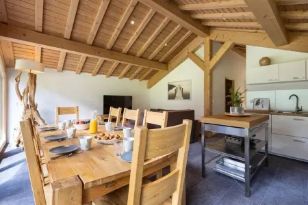 Chalet Ponturin, Chalet à Vanoise avec spa et vue superbe - Photo 1