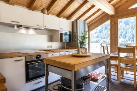 Chalet Ponturin, Chalet à Vanoise avec spa et vue superbe - Photo 2
