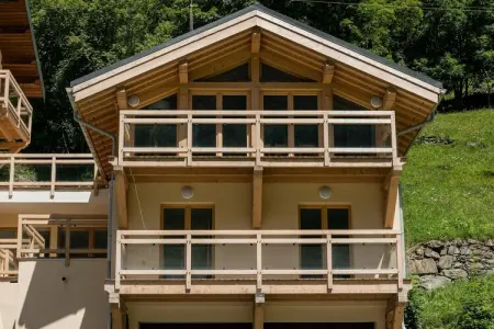 Chalet Ponturin, Chalet à Vanoise avec spa et vue superbe - Photo 6