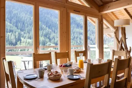 Chalet Ponturin, Chalet à Vanoise avec spa et vue superbe - Photo 10