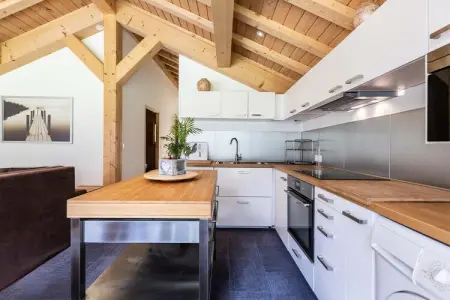 Chalet Ponturin, Chalet à Vanoise avec spa et vue superbe - Photo 11