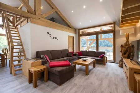 Chalets Les Amis 4, Chalet à Paradiski avec spa et vue - Photo 10