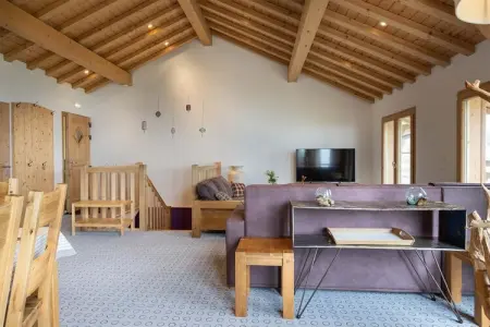 Chalets Les Amis 5, Chalet à Paradiski avec spa et vue - Photo 10