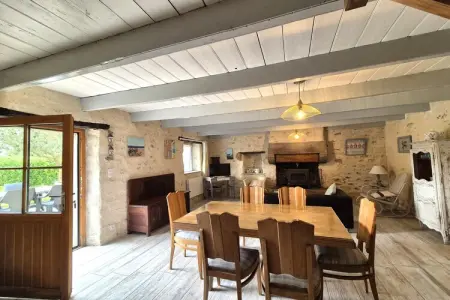 Maison de pêcheur Plougoulm, Maison en pierre en Bretagne près de Roscoff - Photo 3