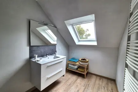 Maison de pêcheur Plougoulm, Maison en pierre en Bretagne près de Roscoff - Photo 11