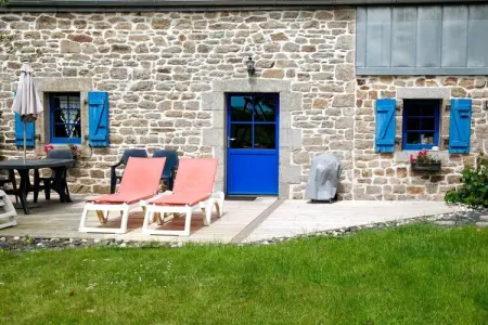 Maison de pêcheur Plougoulm, Maison en pierre en Bretagne près de Roscoff - Photo 16