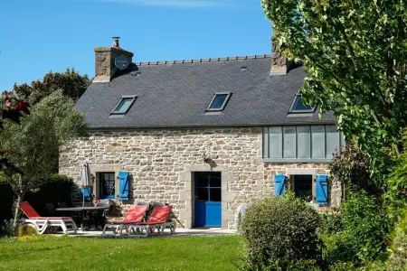Maison de pêcheur Plougoulm, Maison en pierre en Bretagne près de Roscoff - Photo 17