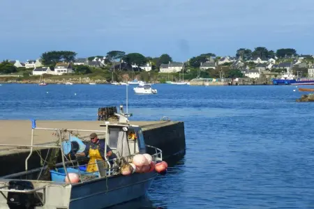 Maison de pêcheur Plougoulm, Maison en pierre en Bretagne près de Roscoff - Photo 26