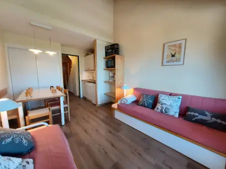 Charmant T2 6 pers avec balcon à 200m des pistes - Photo 1