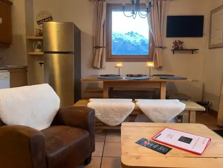 Duplex 7 pers. 2 balcons, centre station, WIFI, Appartement 7 personnes à La Plagne Montalbert - Photo 2