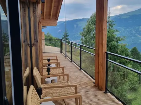 Chalet luxe avec jacuzzi, sauna, 8 ch, La Plagne Montalbert - Photo 12