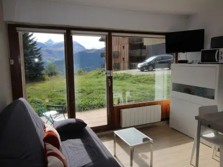 Appartement rénové 2 pièces, 4 couchages, au pied des pistes à Auris - Photo 3