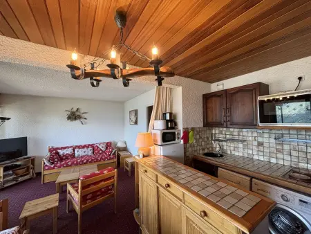 Appartement 2 pièces cabine au pied des pistes avec ascenseur - Auris en Oisans - Photo 5