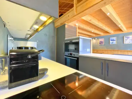 Duplex en bois aux Ménuires, 3 chambres, parking, 6 pers - Photo 4