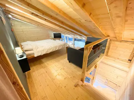 Duplex en bois aux Ménuires, 3 chambres, parking, 6 pers - Photo 7