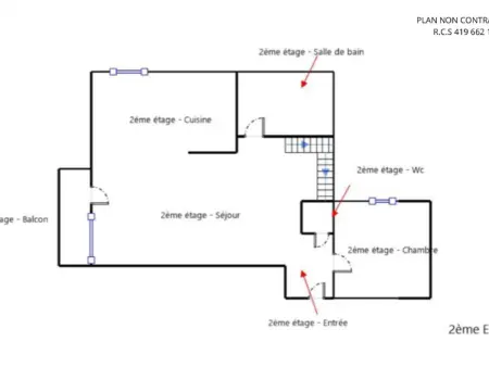 Duplex en bois aux Ménuires, 3 chambres, parking, 6 pers - Photo 12