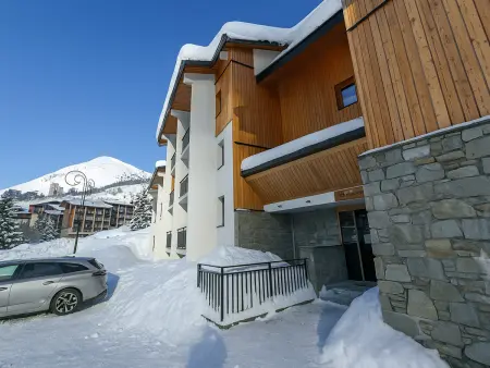 Duplex en bois aux Ménuires, 3 chambres, parking, 6 pers - Photo 16