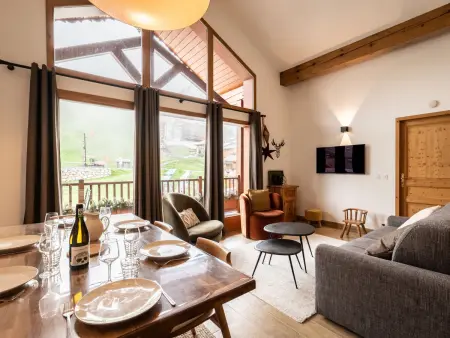 Duplex rénové au centre avec parking et wifi, Appartement 6 personnes à La Plagne Montalbert - Photo 1