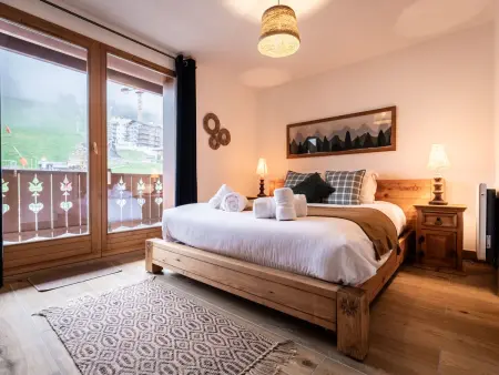 Duplex rénové au centre avec parking et wifi, Appartement 6 personnes à La Plagne Montalbert - Photo 4