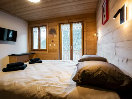 Chalet spacieux 12 pers, 5 chambres, parking, Appartement 12 personnes à Châtel - Photo 11