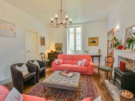 Gite Le Presbytère, Grande maison avec piscine près de la rivière - Photo 18