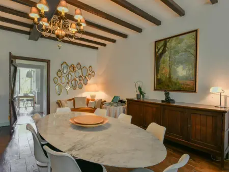 Gite Le Presbytère, Grande maison avec piscine près de la rivière - Photo 25
