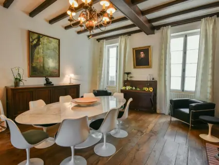Gite Le Presbytère, Grande maison avec piscine près de la rivière - Photo 26