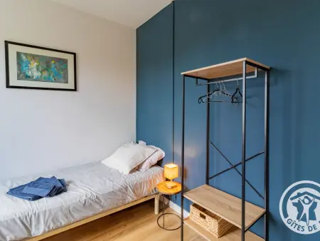 Maison rénovée avec jardin proche d'Angers, Gite 4 personnes à Rochefort sur Loire - Photo 10
