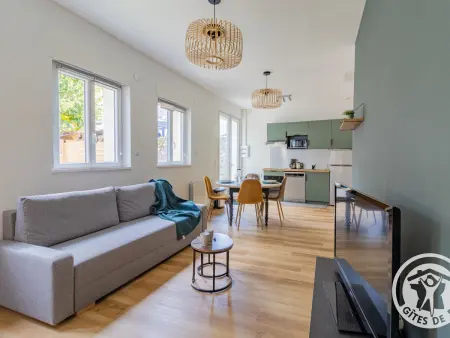 Maison rénovée avec jardin proche d'Angers, Gite 4 personnes à Rochefort sur Loire - Photo 15