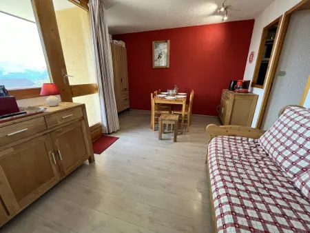 Studio rénové de 26 m² pour 4 pers avec balcon, accès pistes, animaux admis - Vallandry - Photo 2