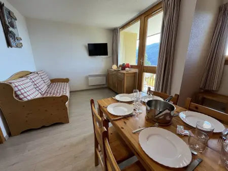 Studio rénové de 26 m² pour 4 pers avec balcon, accès pistes, animaux admis - Vallandry - Photo 5