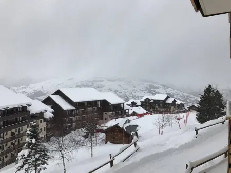 Studio rénové de 26 m² pour 4 pers avec balcon, accès pistes, animaux admis - Vallandry - Photo 9