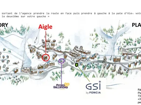 Studio rénové de 26 m² pour 4 pers avec balcon, accès pistes, animaux admis - Vallandry - Photo 14