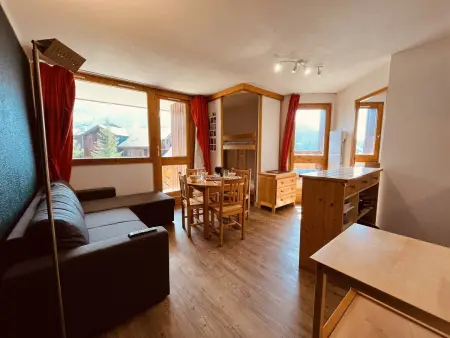 Vallandry: Apt 2 pièces 34m², 4 pers, proche pistes et centre, casier à skis - Photo 5