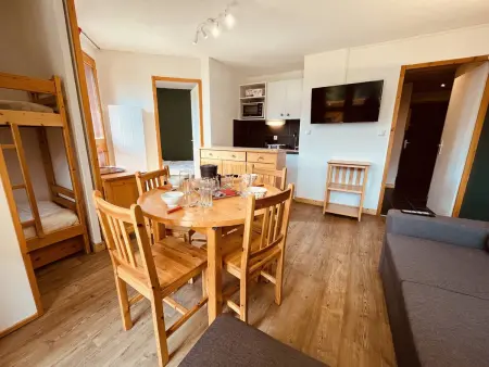 Vallandry: Apt 2 pièces 34m², 4 pers, proche pistes et centre, casier à skis - Photo 6